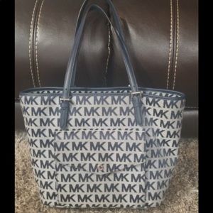 Navy blue Micheal Kors Purse